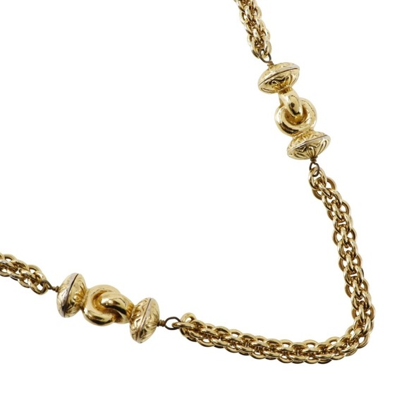 CHANEL Gold Necklace
